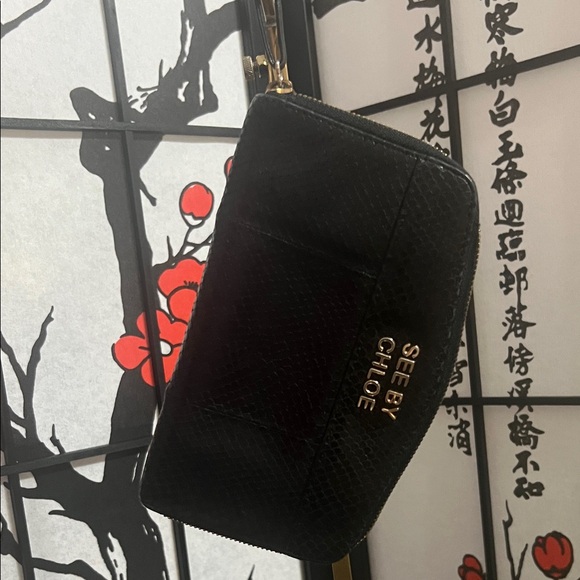 See By Chloe Black Wallet with Charm - Picture 15 of 15